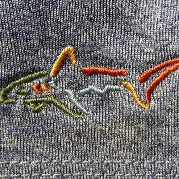 Greg Norman PlayDry Golf Gray-Blue Polo Shirt XXL - Picture 3 of 5